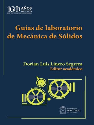 cover image of Guías de laboratorio de Mecánica de Sólidos